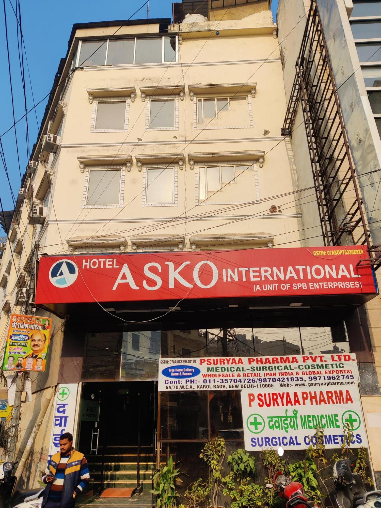 Asko International-karol Bagh Hotel *